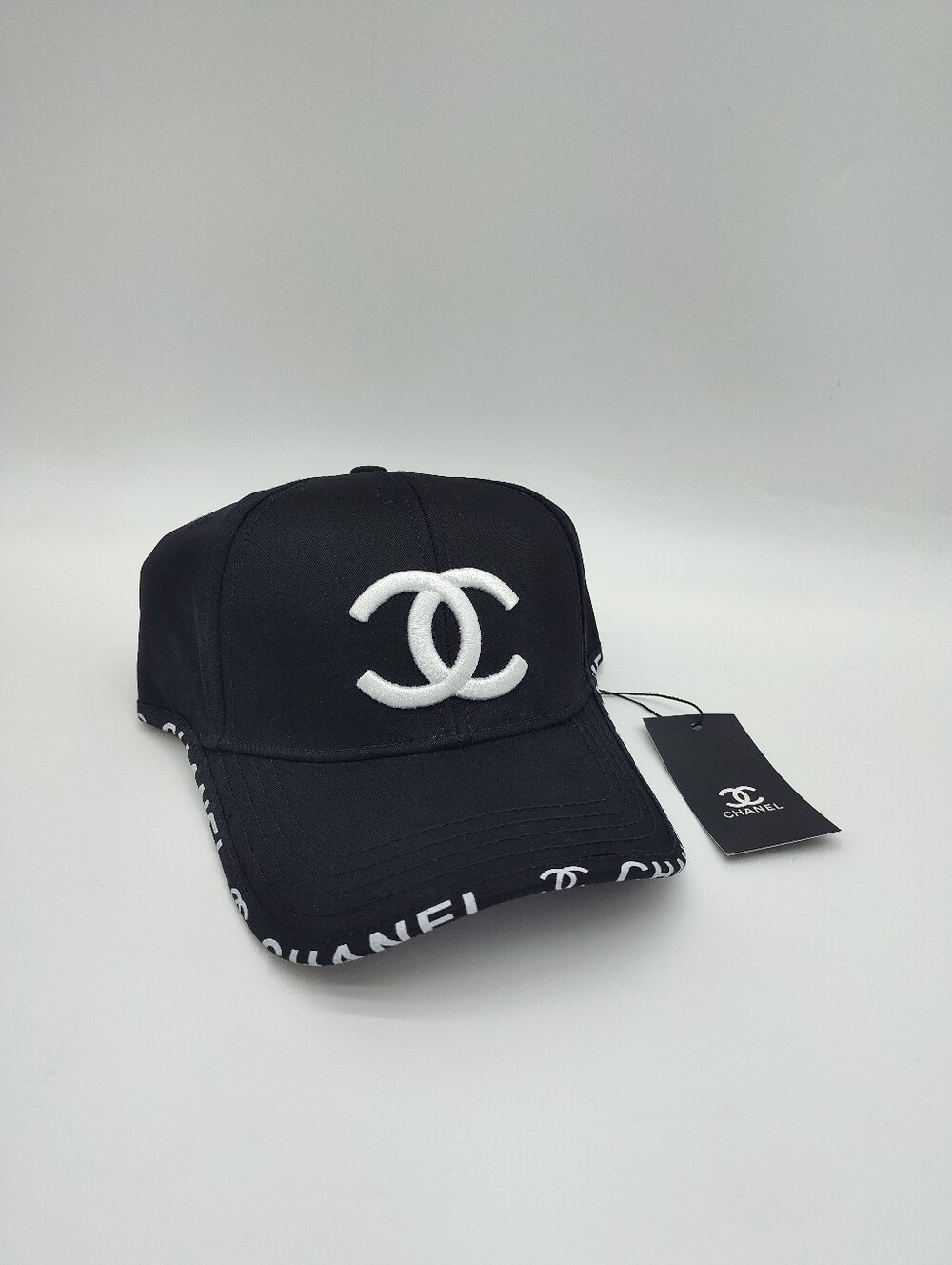 CHANEL GWP Black White CC Logo Collectible Display Piece Adjustable NWT